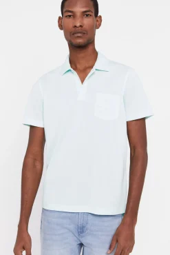 Cortefiel Polo Coolmax Verde Hot