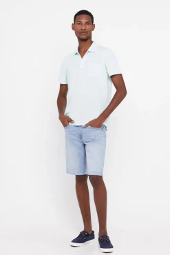 Cortefiel Polo Coolmax Verde Hot