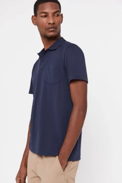 Cortefiel Polo Coolmax Azul Marino New