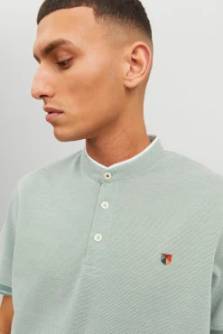 Jack & Jones Polo Cuello Mao Verde