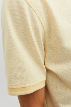 Jack & Jones Polo Cuello Mao Amarillo Online