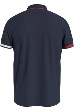Tommy Jeans Polo De Hombre De Manga Corta . Navy New