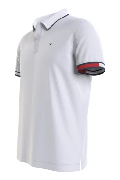 Tommy Jeans Polo De Hombre De Manga Corta . Blanco Online
