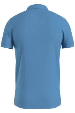 Tommy Jeans Polo De Hombre De Manga Corta . Azul Indigo Outlet