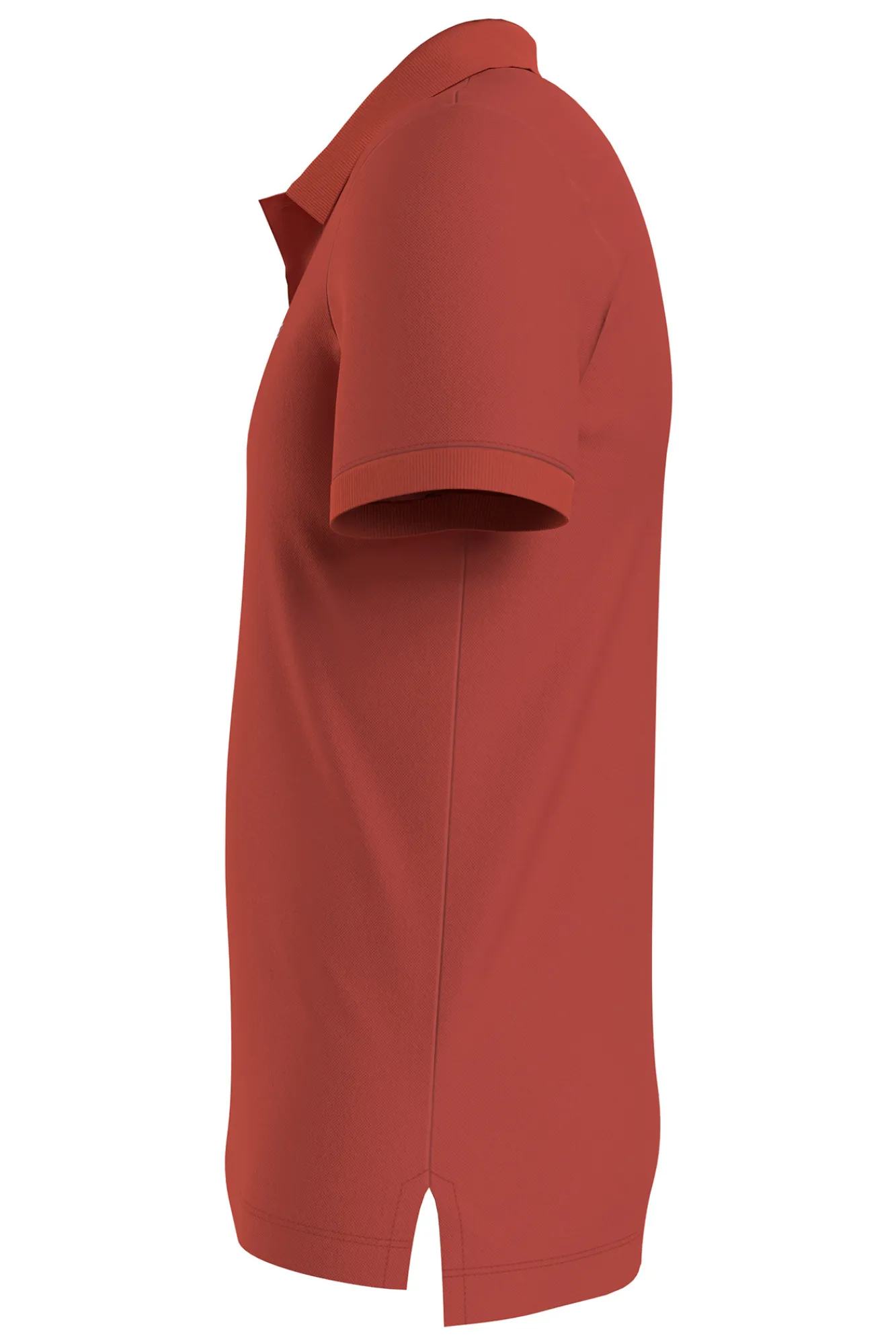 Tommy Jeans Polo De Hombre Slim Naranja Best