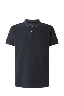 Pepe Jeans Polo De Manga Corta Efecto Lavado. Navy Hot