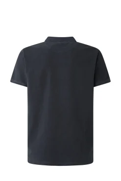 Pepe Jeans Polo De Manga Corta Efecto Lavado. Navy Hot