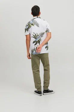 Jack & Jones Polo Estampado Blanco Outlet