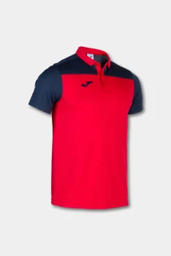 Joma Polo Hobby Ii-Marino M/C Rojo Hot