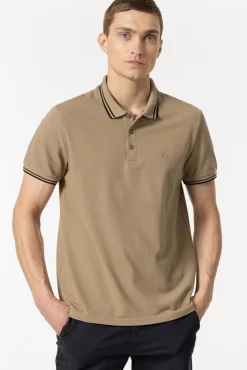 Tiffosi Polo Jeremy Beige Best
