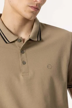 Tiffosi Polo Jeremy Beige Best