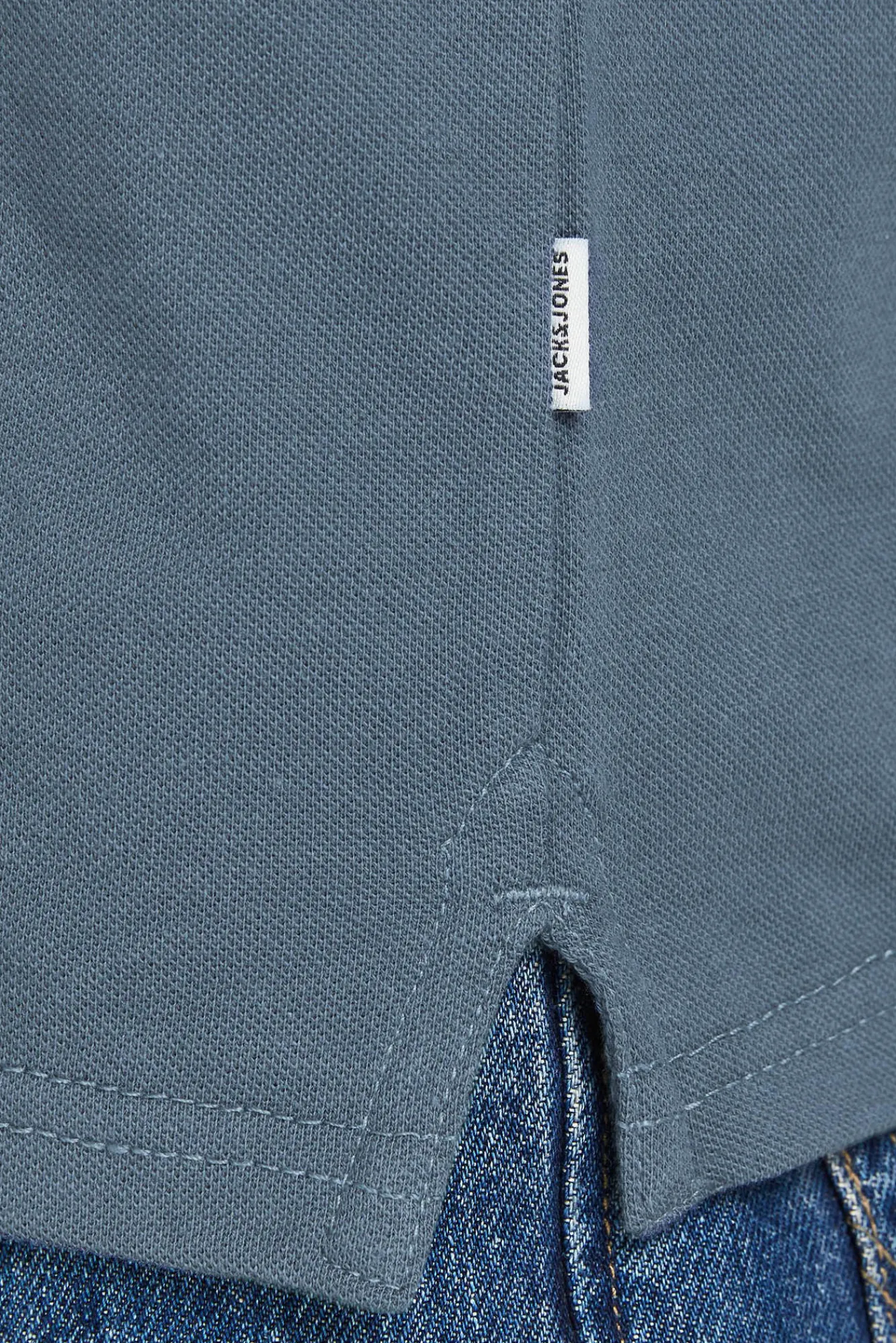 Jack & Jones Polo Liso Manga Corta Morado