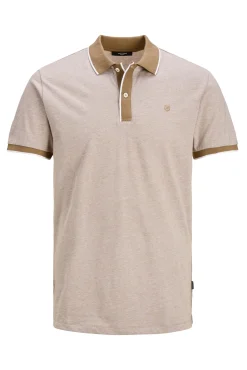 Jack & Jones Polo Liso Manga Corta Verde Sale