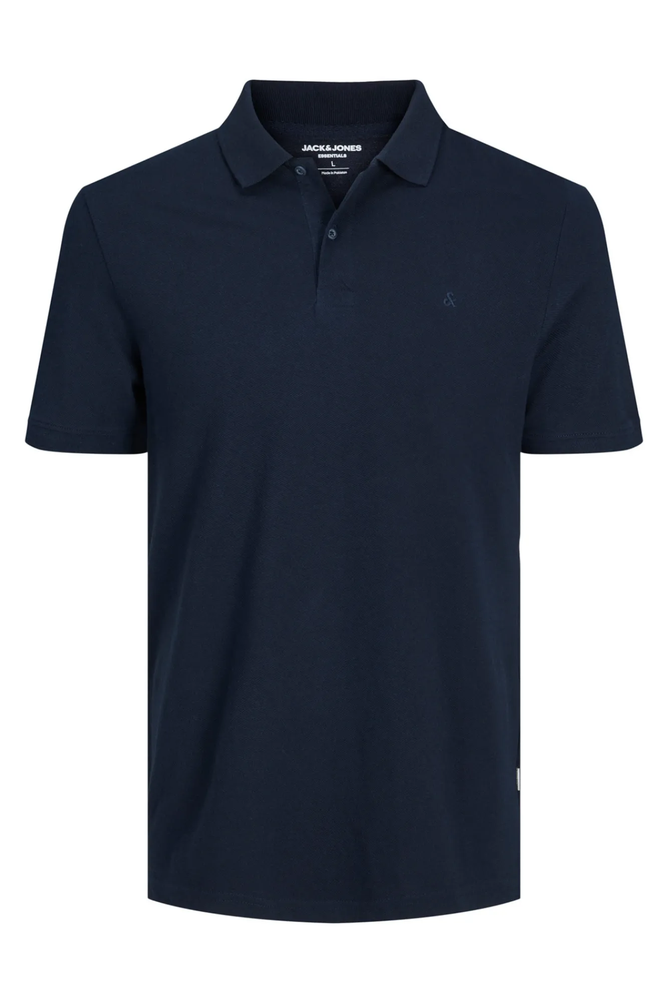 Jack & Jones Polo Liso Manga Corta Navy Hot