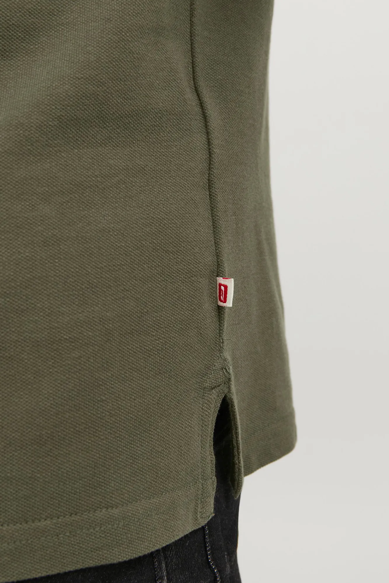 Jack & Jones Polo Liso Manga Corta Verde Discount