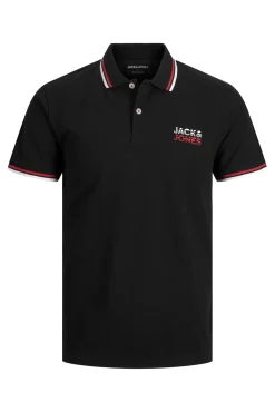 Jack & Jones Polo Logo Negro Discount