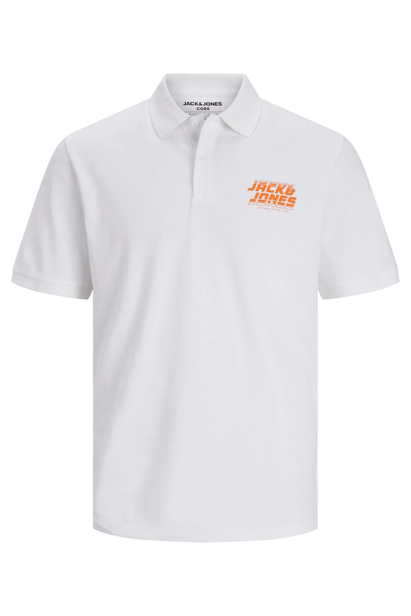 Jack & Jones Polo Logo Blanco Best