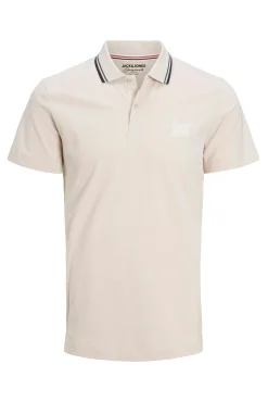 Jack & Jones Polo Manga Corta Gris New