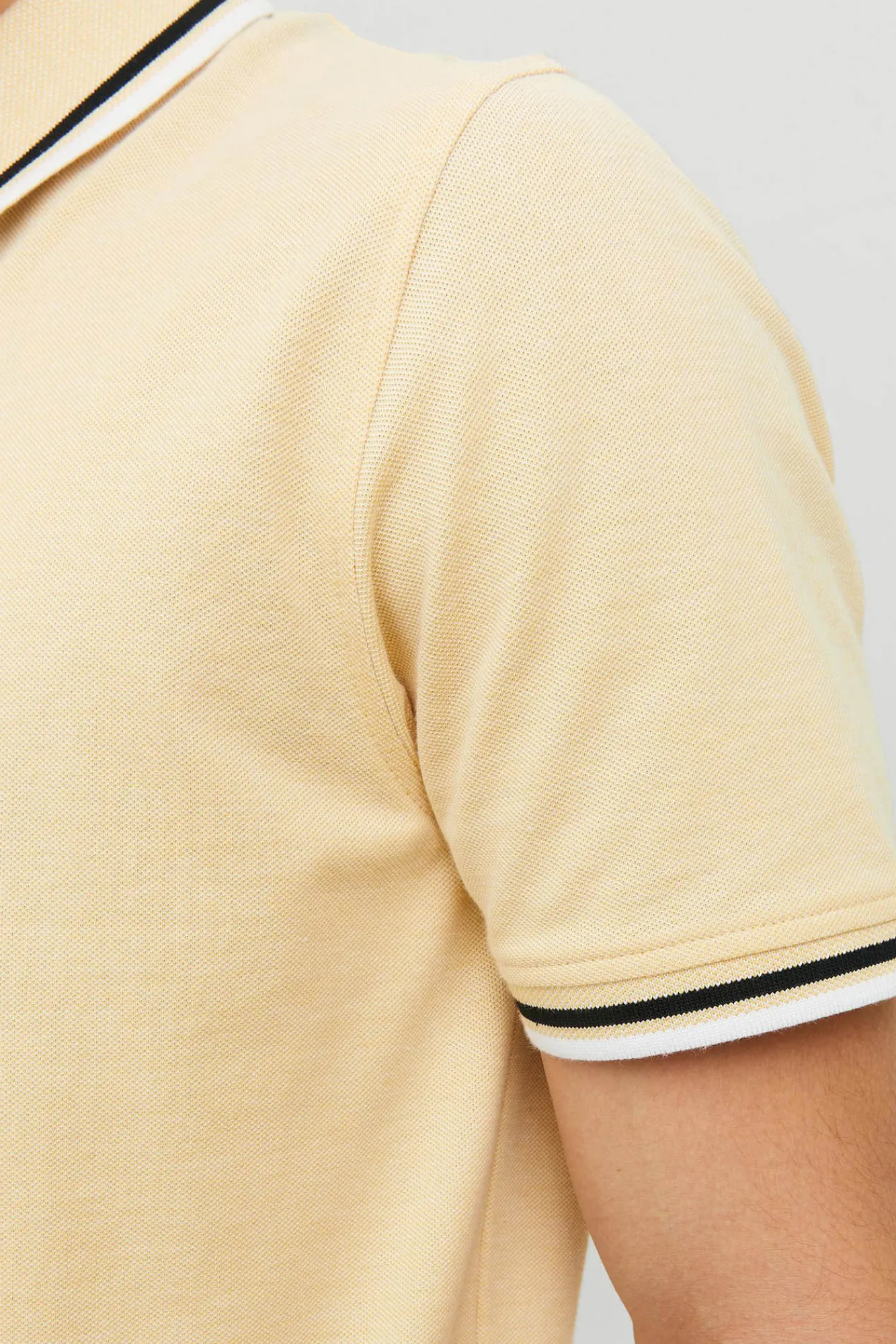 Jack & Jones Polo Manga Corta Amarillo Best