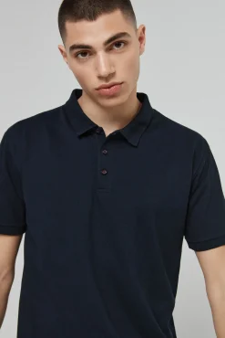 Brave Soul Polo Manga Corta. Navy Hot