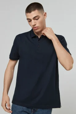 Brave Soul Polo Manga Corta. Navy Hot