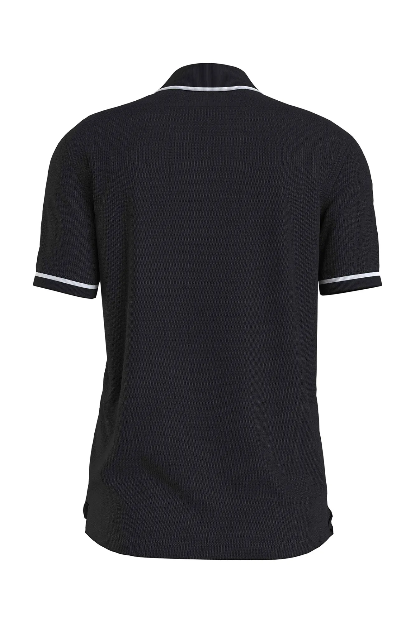 Calvin Klein Polo Manga Corta Negro New