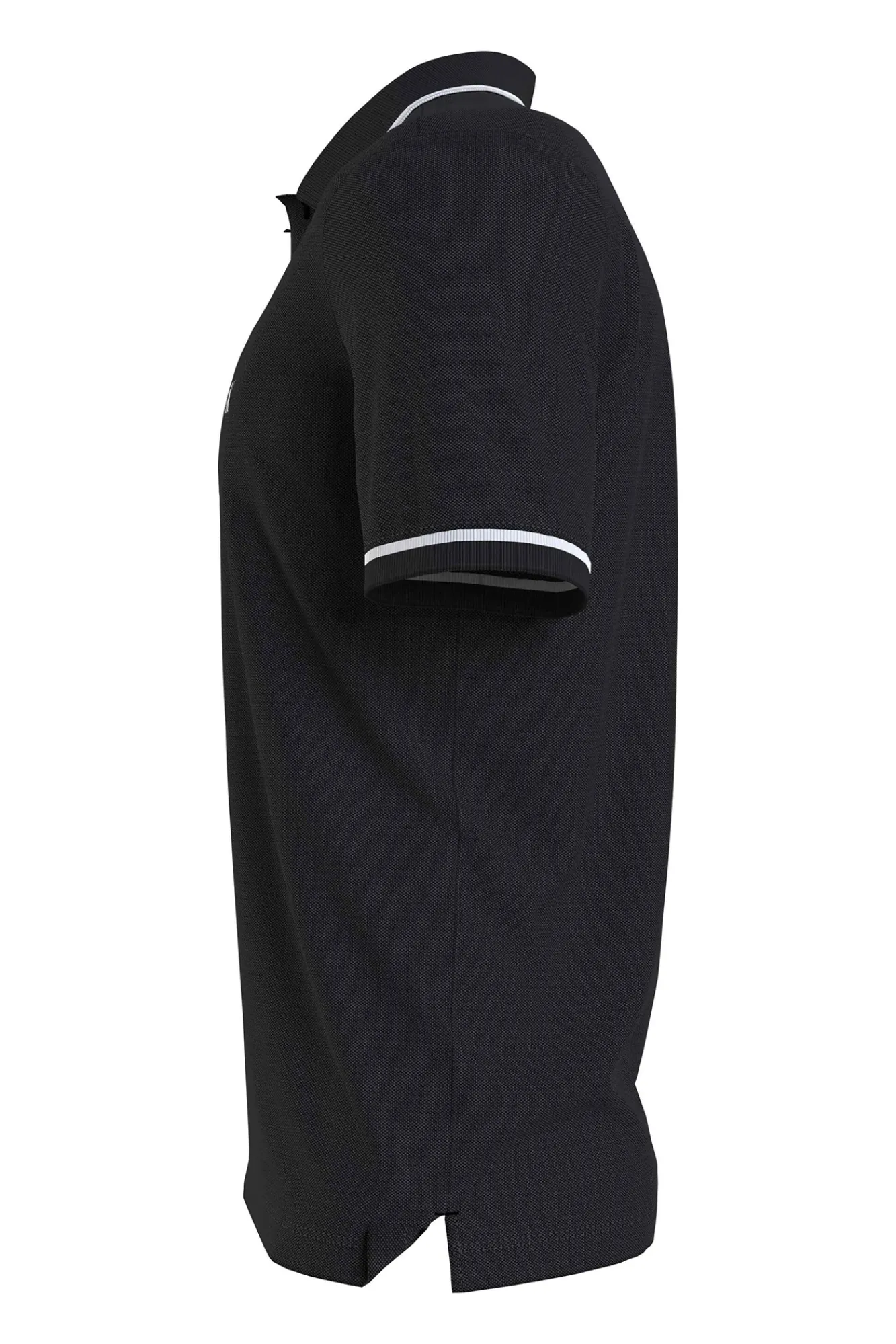 Calvin Klein Polo Manga Corta Negro New