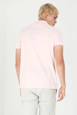 Brave Soul Polo Manga Corta. Rosa Sale