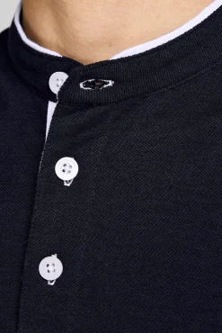 Jack & Jones Polo Manga Corta Navy Discount