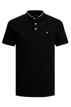 Jack & Jones Polo Manga Corta Negro Outlet