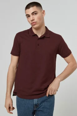 Brave Soul Polo Manga Corta. Rojo Online