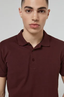 Brave Soul Polo Manga Corta. Rojo Online