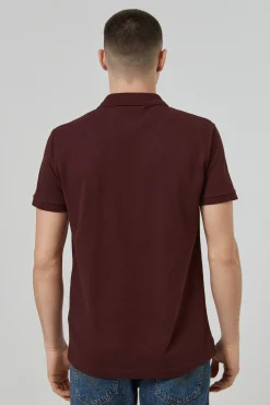 Brave Soul Polo Manga Corta. Rojo Online