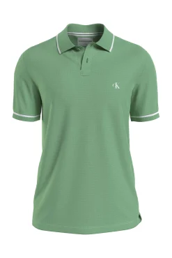 Calvin Klein Polo Manga Corta Verde Hot