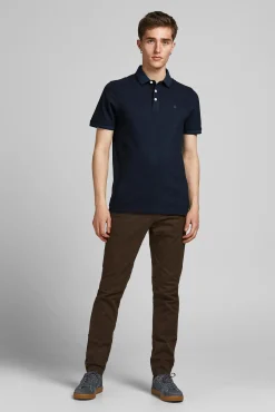Jack & Jones Polo Manga Corta Navy Best