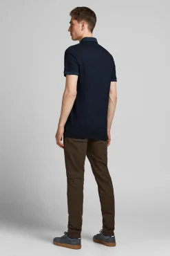Jack & Jones Polo Manga Corta Navy Best
