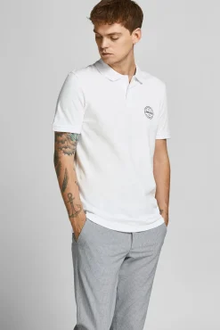 Jack & Jones Polo Manga Corta Blanco Best