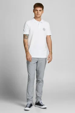 Jack & Jones Polo Manga Corta Blanco Best