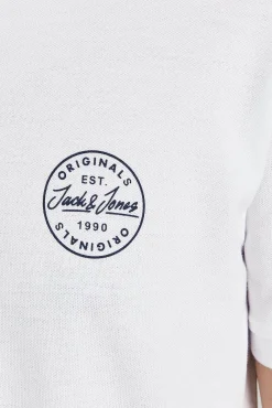 Jack & Jones Polo Manga Corta Blanco Best