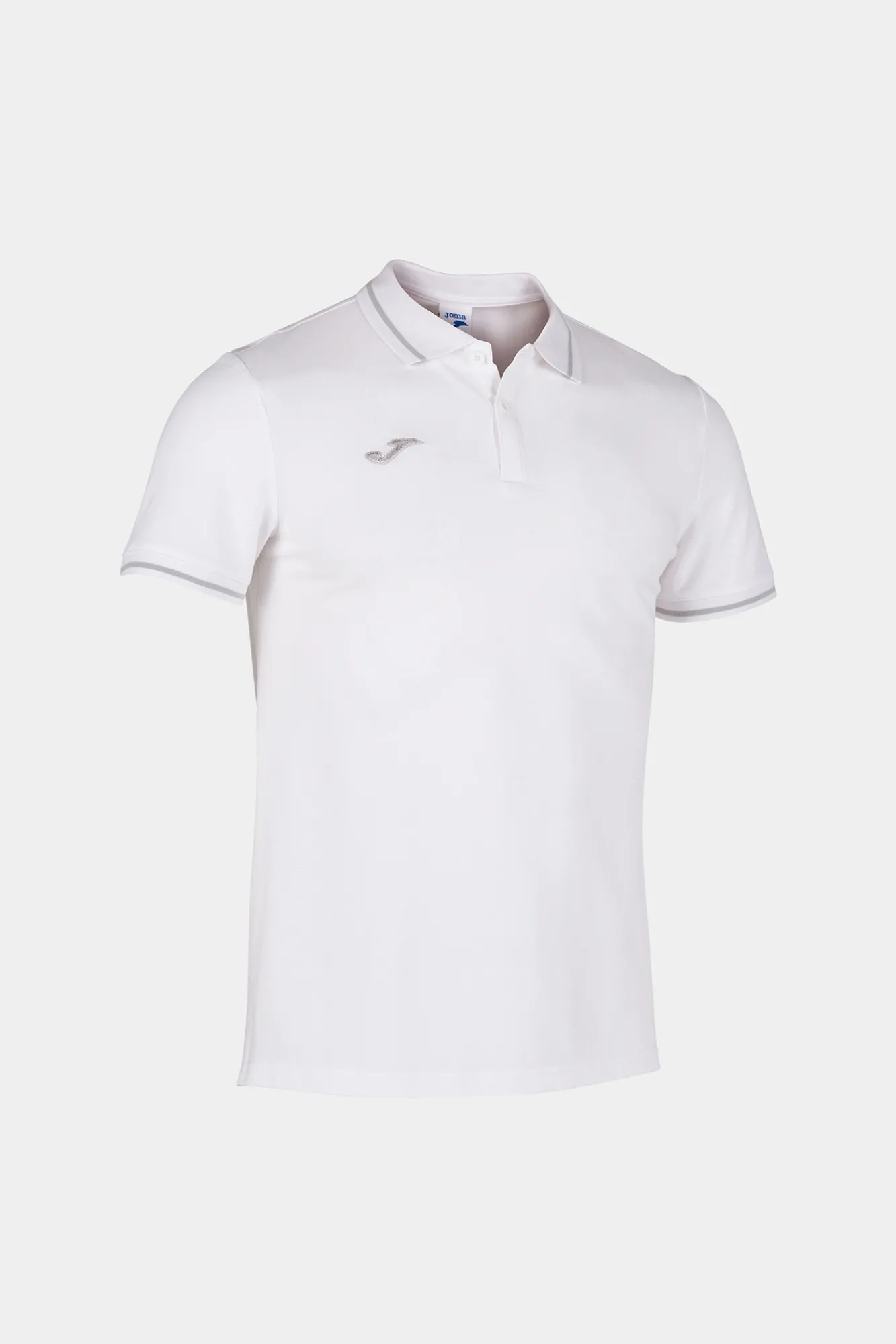 Joma Polo Manga Corta Confort Blanco Hot