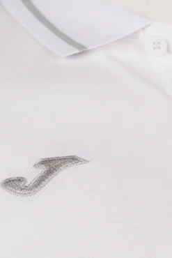Joma Polo Manga Corta Confort Blanco Hot