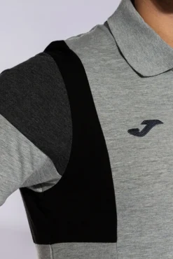 Joma Polo Manga Corta Confort Gris Melange Gris Claro