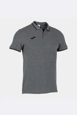 Joma Polo Manga Corta Confort Gris Melange Gris Claro Clearance