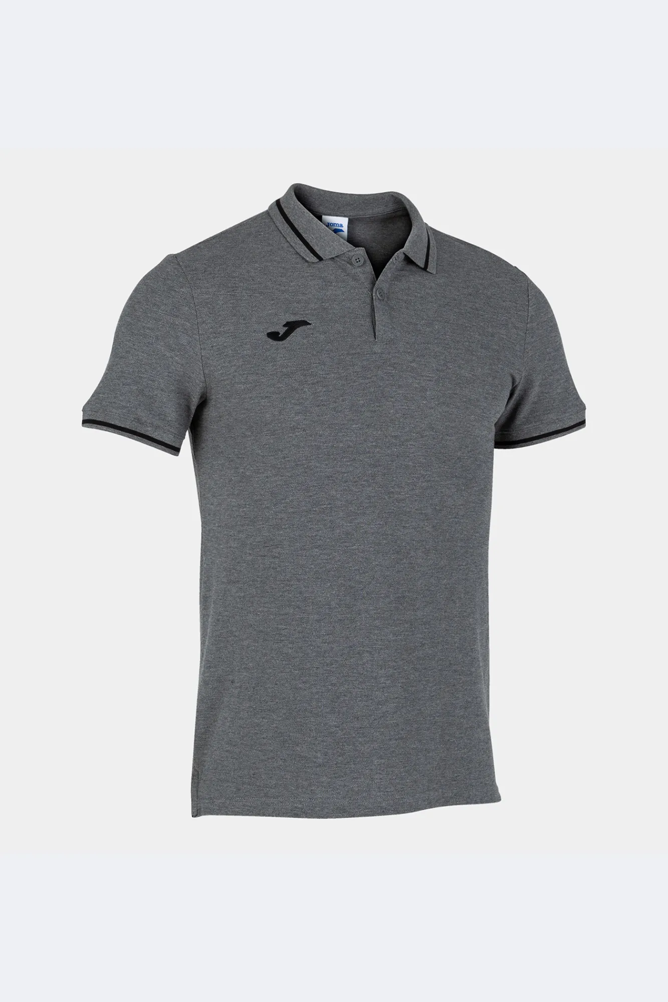 Joma Polo Manga Corta Confort Gris Melange Gris Claro Clearance