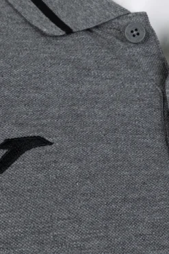 Joma Polo Manga Corta Confort Gris Melange Gris Claro Clearance
