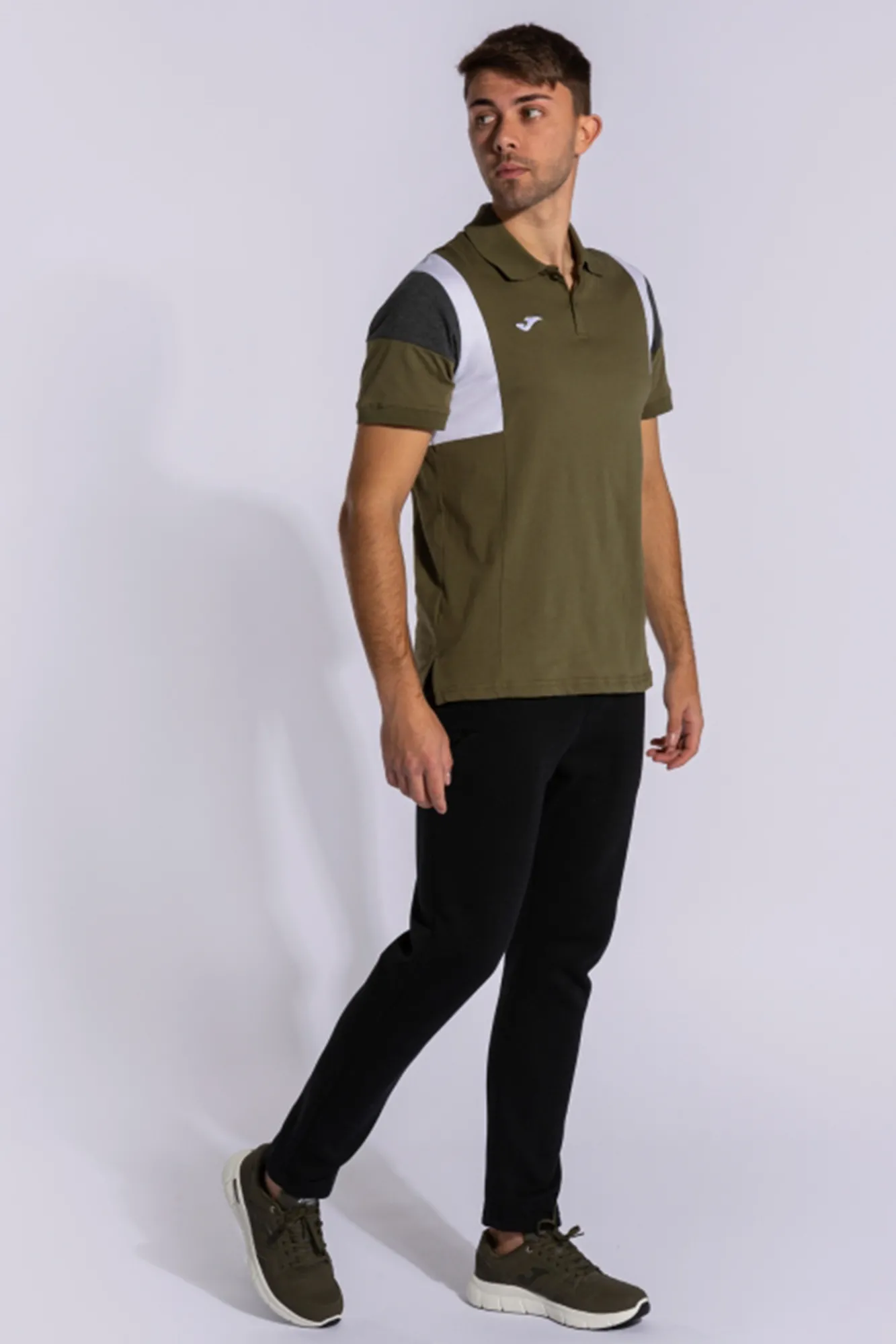 Joma Polo Manga Corta Confort Caqui Kaki Oscuro Online