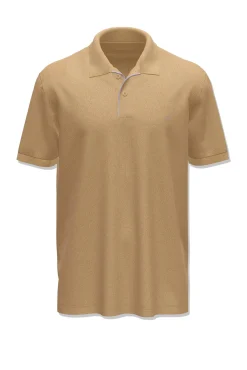Jack & Jones Polo Manga Corta Liso Marron Medio