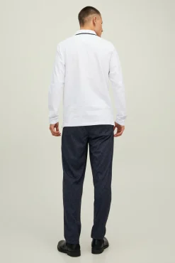 Jack & Jones Polo Manga Larga Blanco Outlet