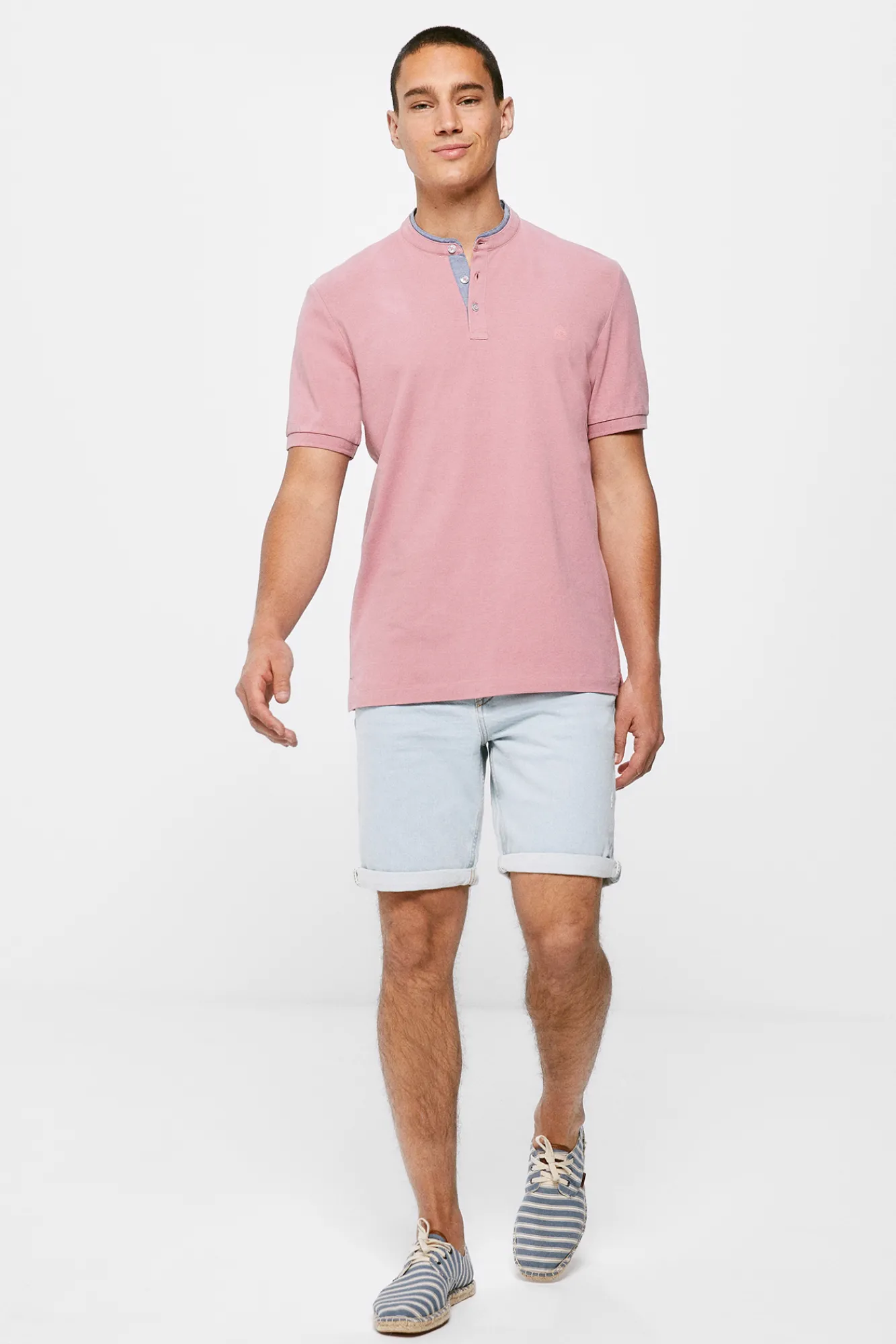 * Polo Mao Slim Lila Best