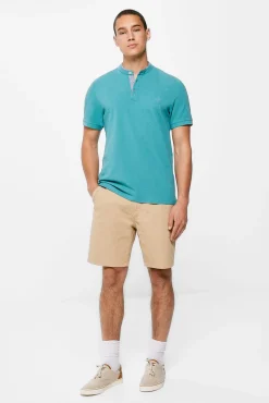 * Polo Mao Slim Turquesa Online